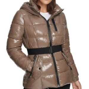 Calvin Klein Puffer Jacket with Belt! BRAND NEW
